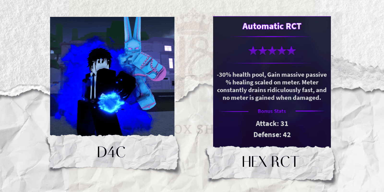 Hex RCT D4C