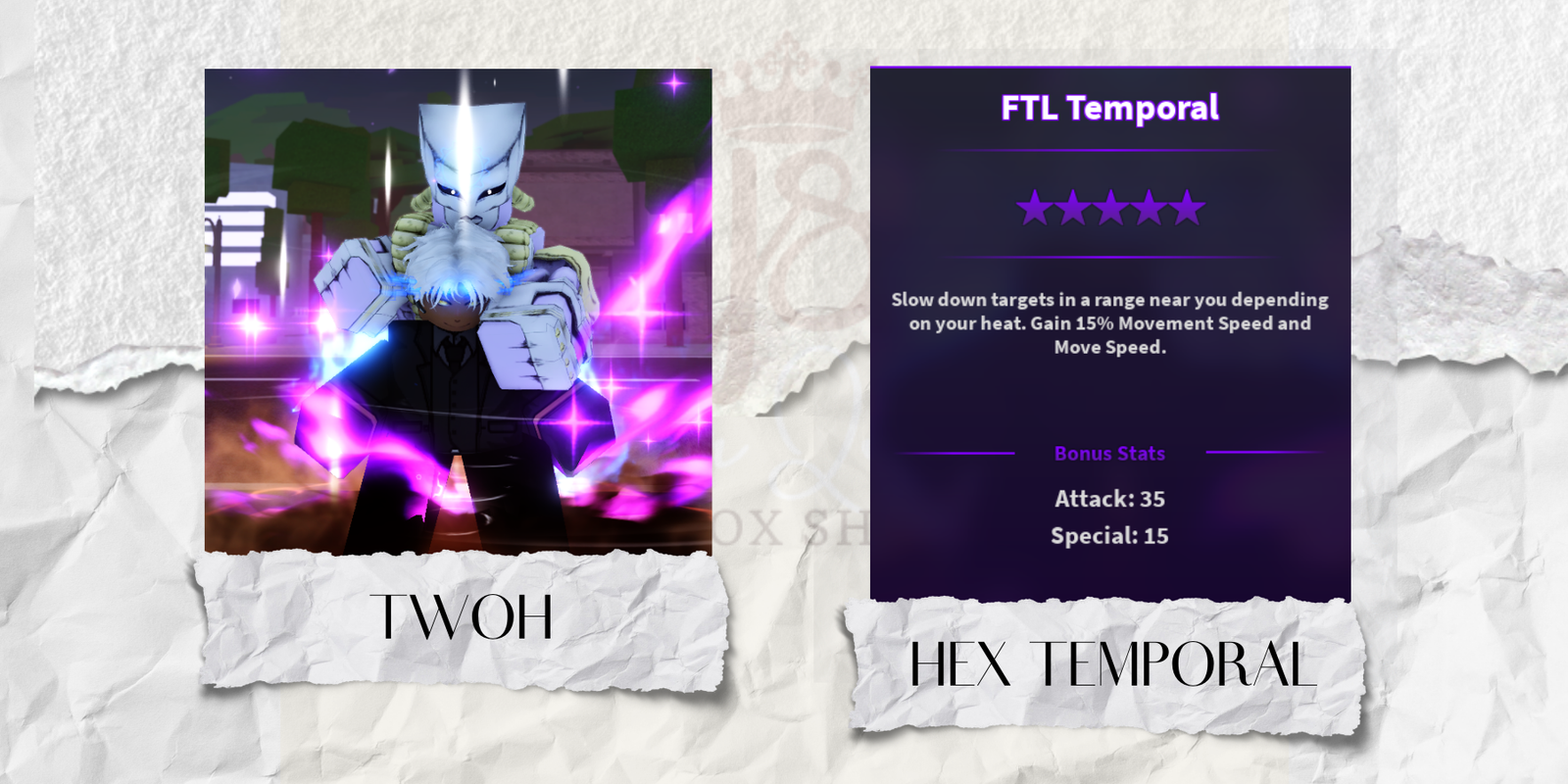 Hex Temporal TWOH (The World Over Heaven)