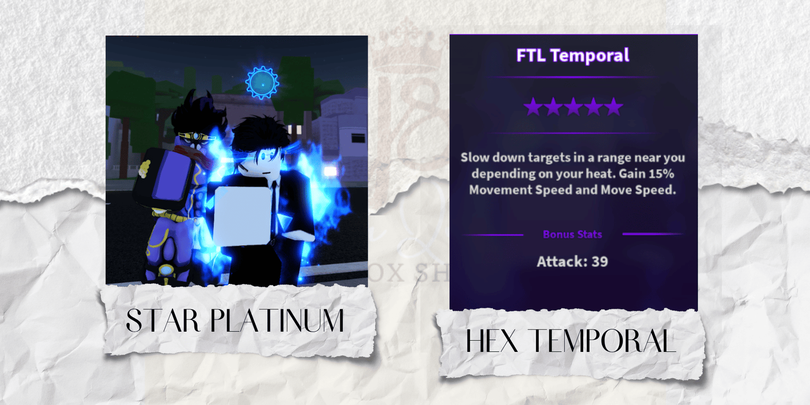 Hex Temporal Star Platinum