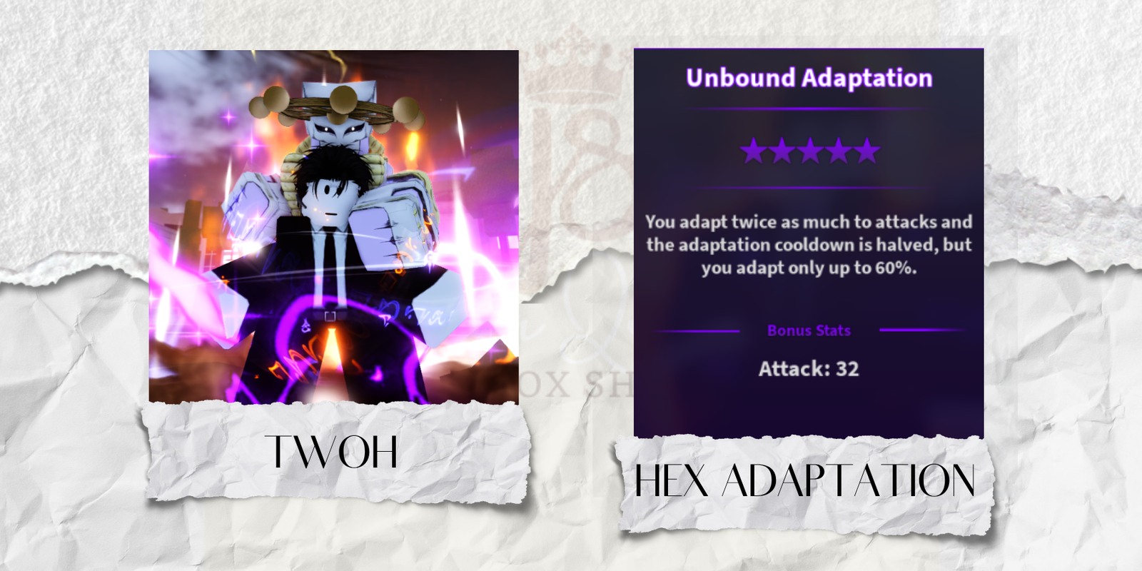 Hex Adaptation TWOH (The World Over Heaven)