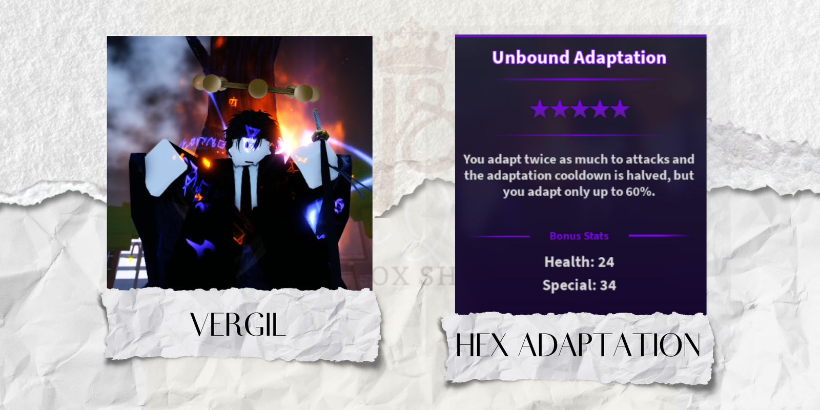 Hex Adaptation Vergil