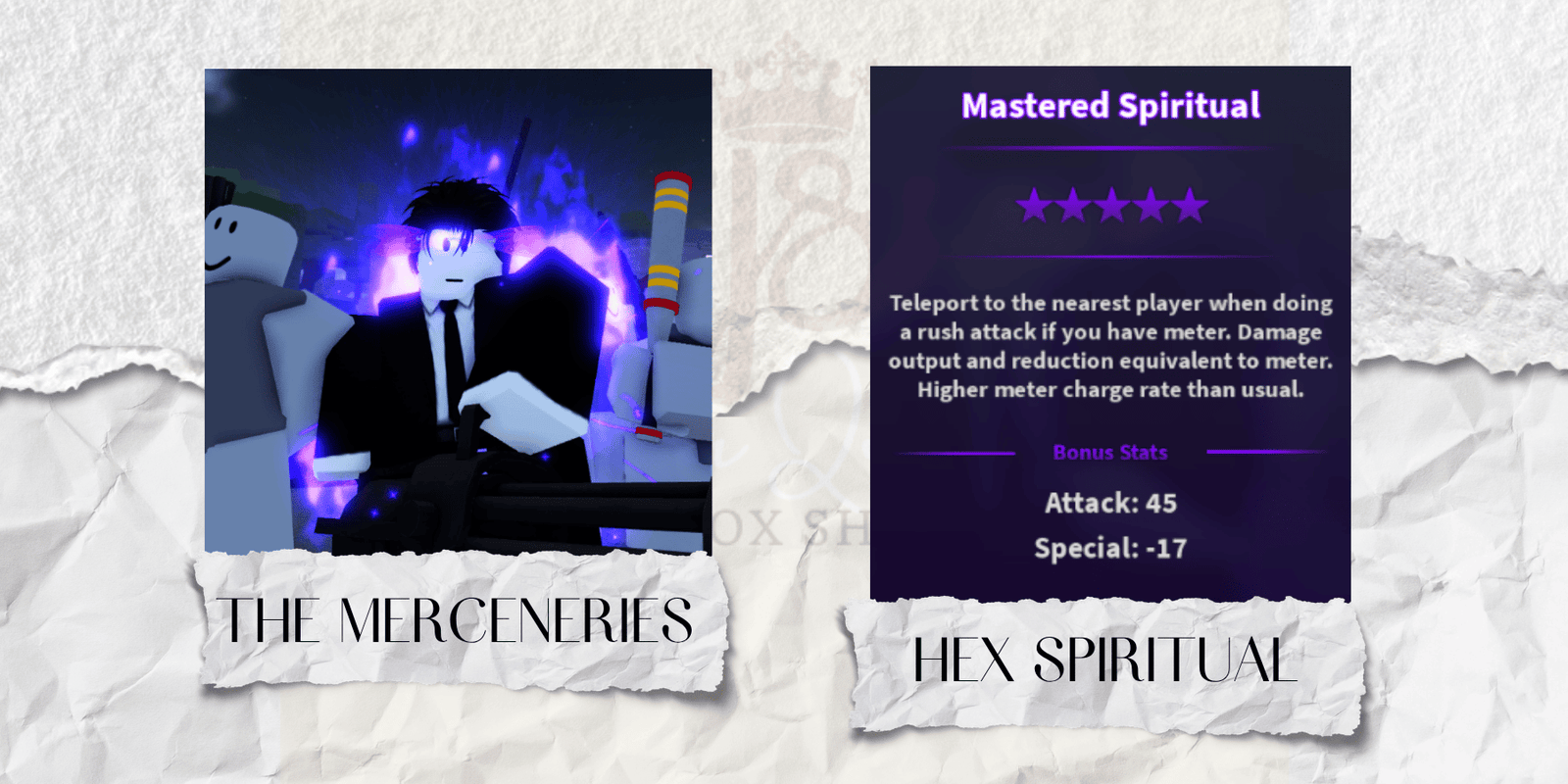 Hex Spiritual The Mercenaries