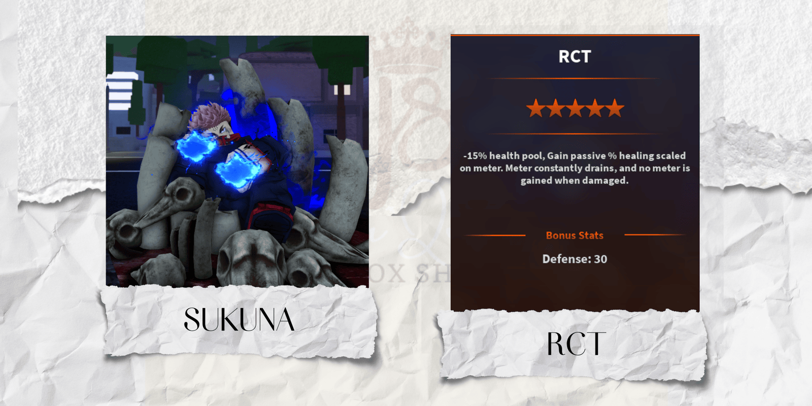 RCT King Of Curses (Sukuna)