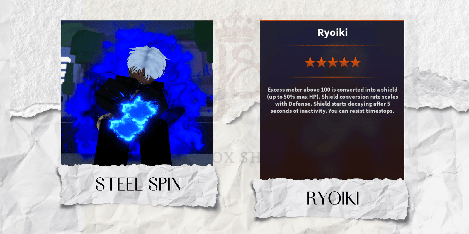 Ryoiki Steel Spin