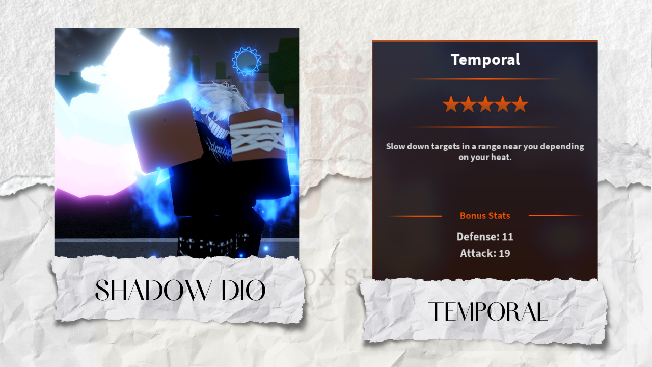 Temporal ShadowDio