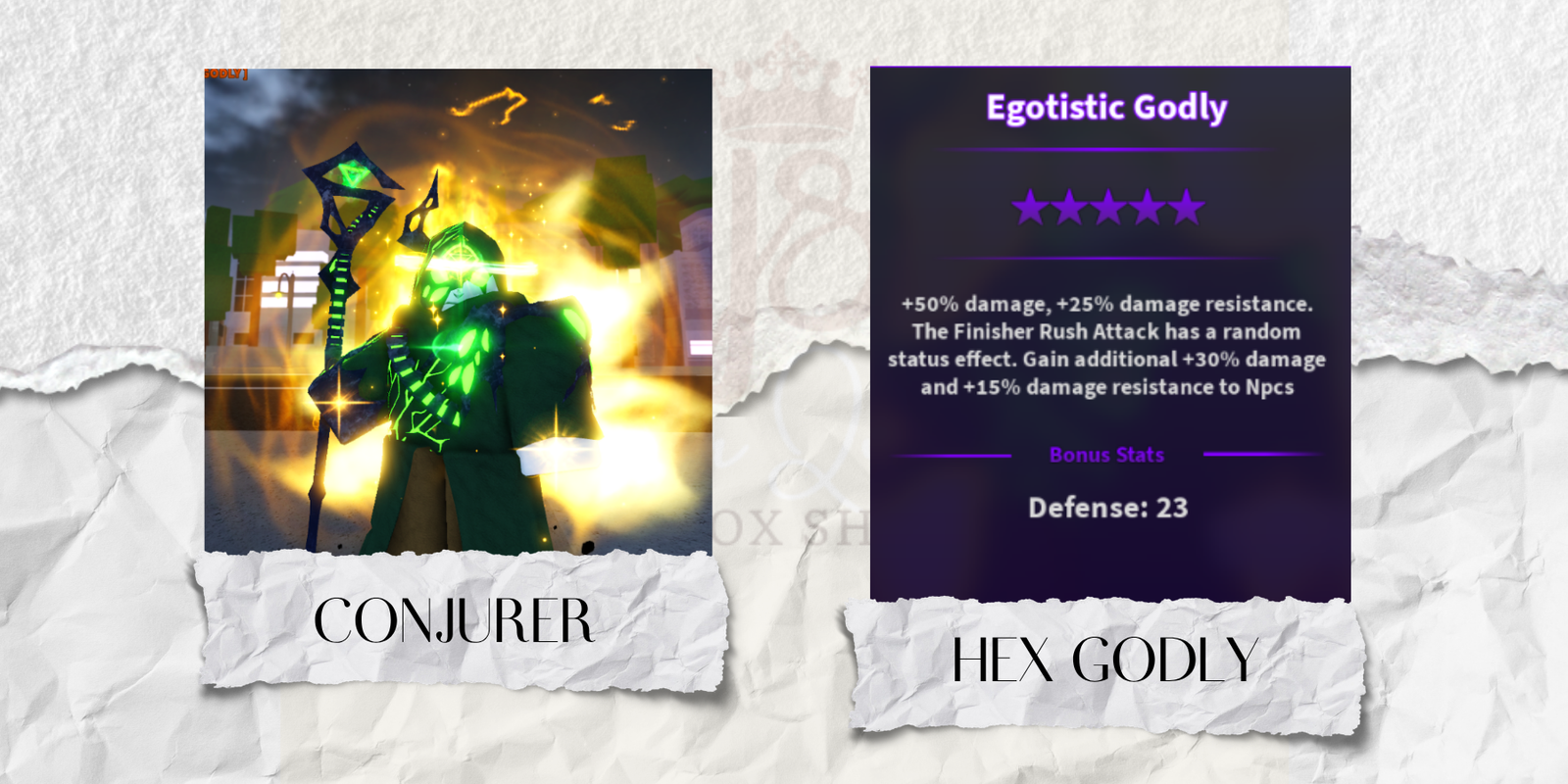 Hex Godly Conjurer