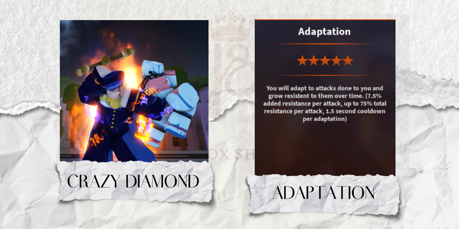 Adaptation Crazy Diamond