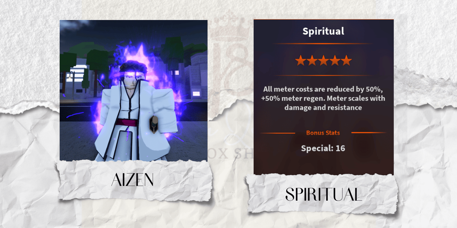 Spiritual Aizen