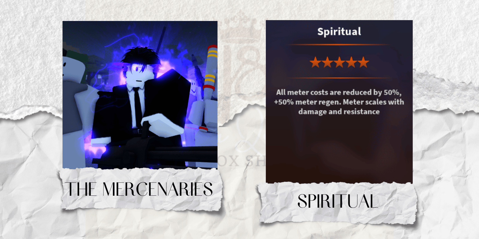 Spiritual The Mercenaries