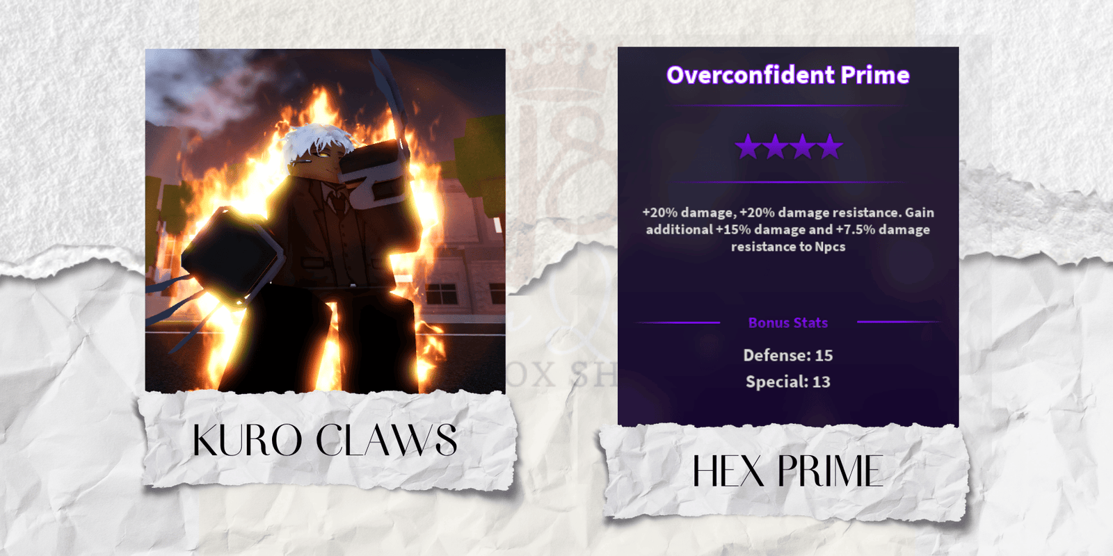 Hex Prime Kuro Claws