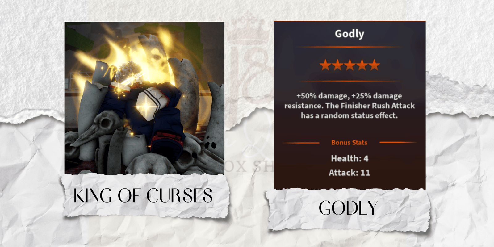 Godly King Of Curses (Sukuna)