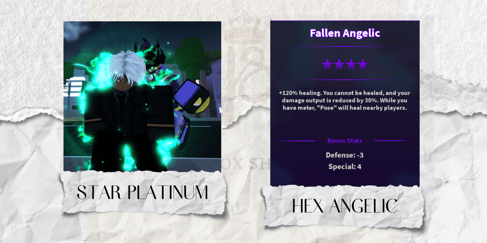 Hex Angelic Star Platinum