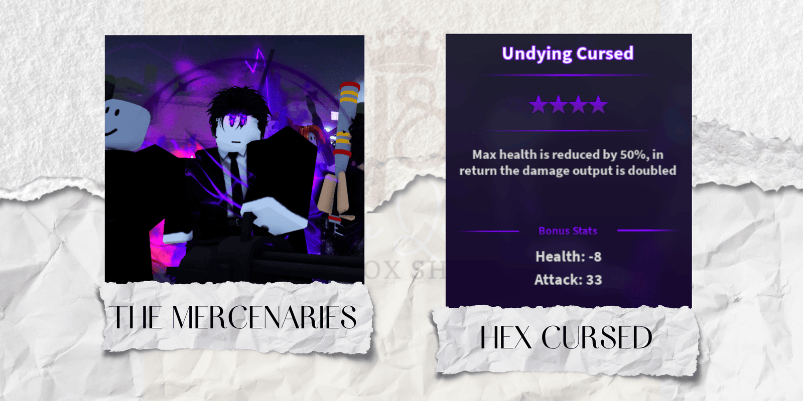 Hex Cursed The Mercenaries