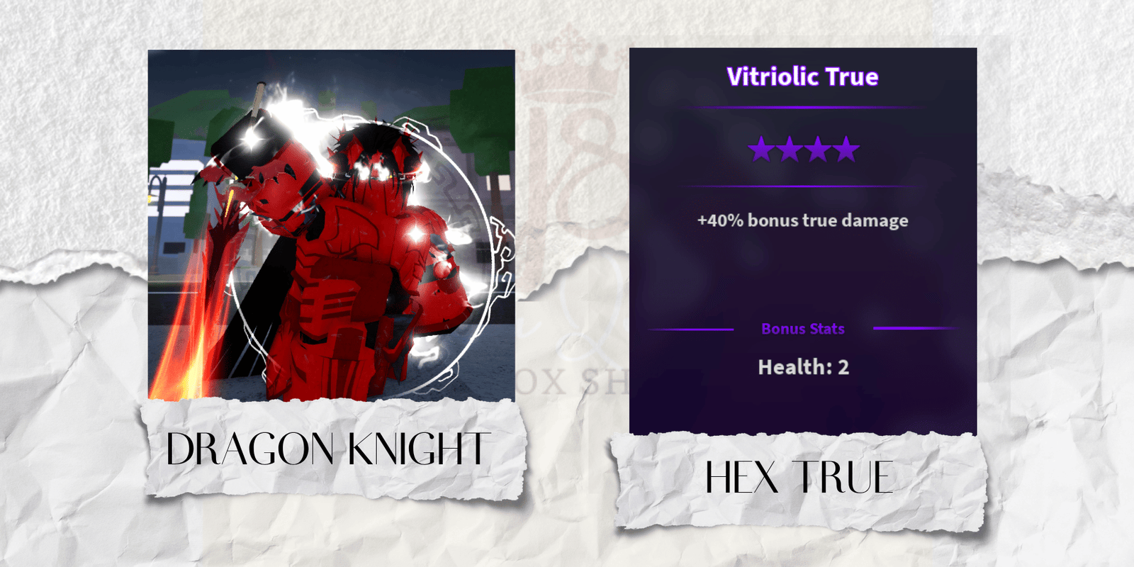 Hex True Dragon Knight