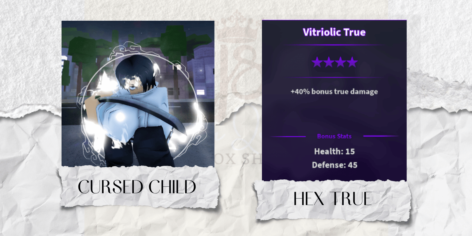 Hex True Cursed Child