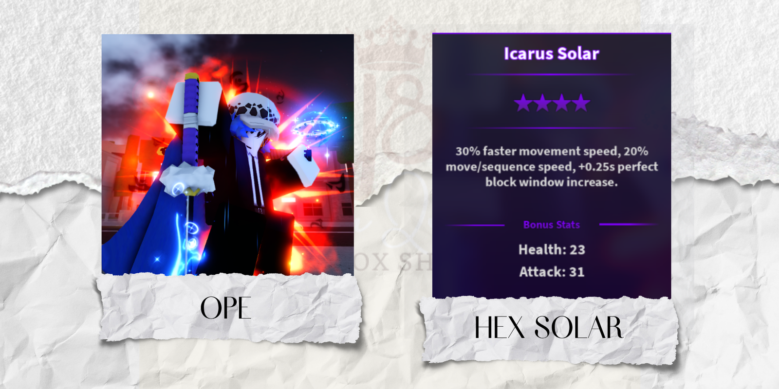 Hex Solar Ope