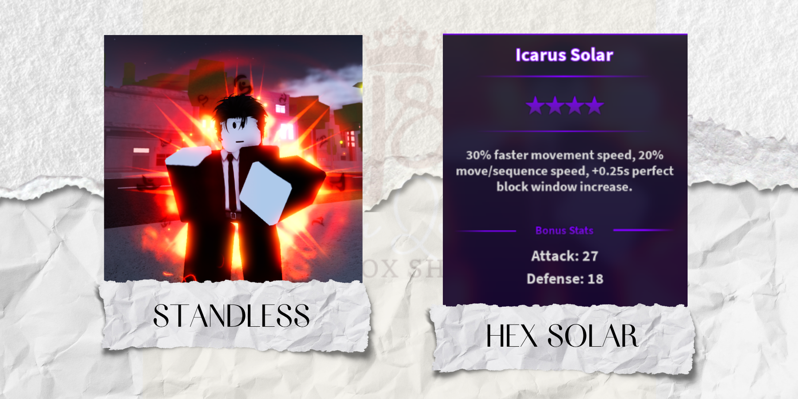 Hex Solar Standless