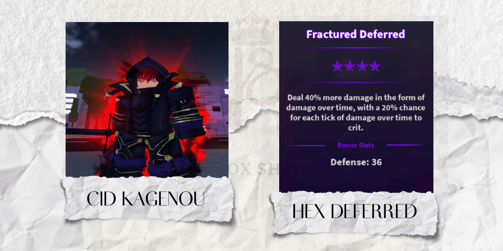 Hex Deferred Cid Kagenou
