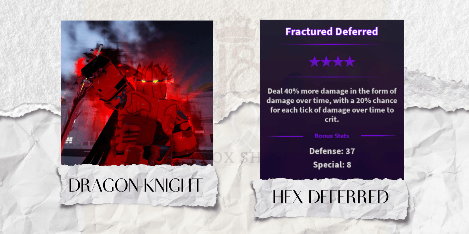 Hex Deferred Dragon Knight