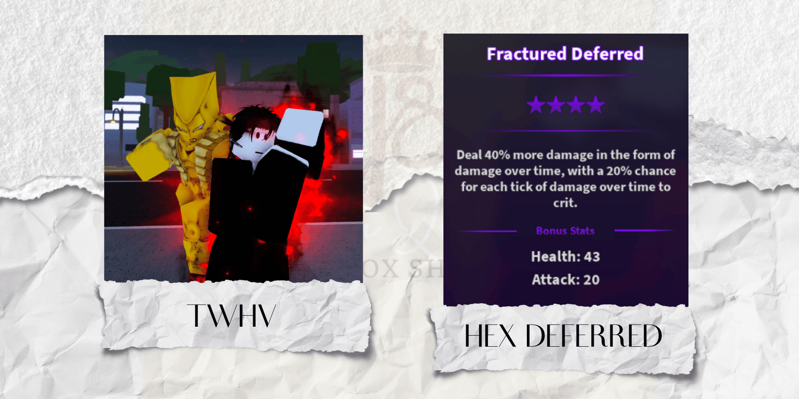 Hex Deferred TWHV (The World High Voltage)