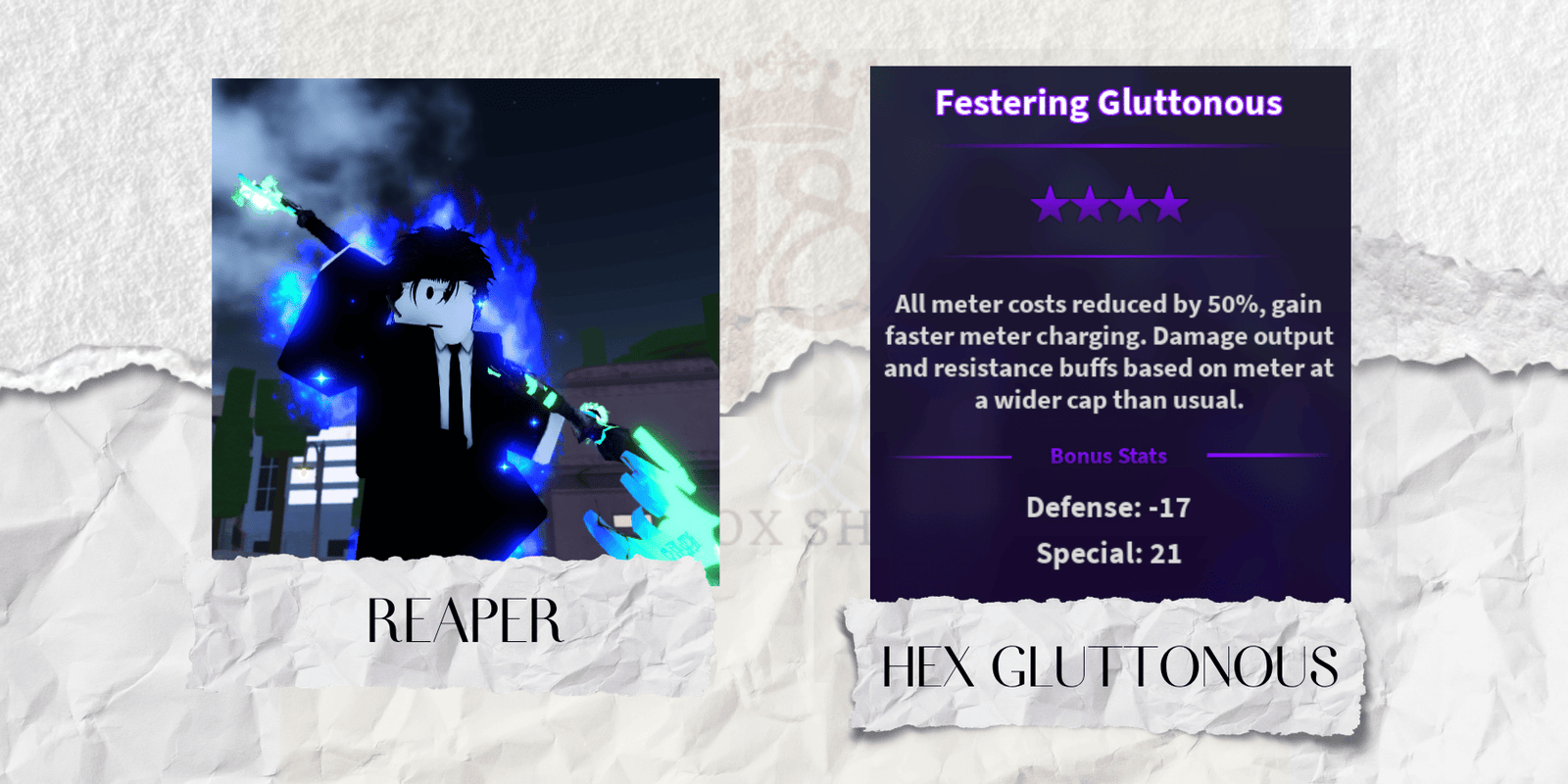 Hex Gluttonous Reaper