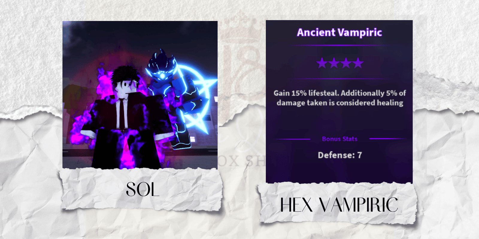 Hex Vampiric Sol