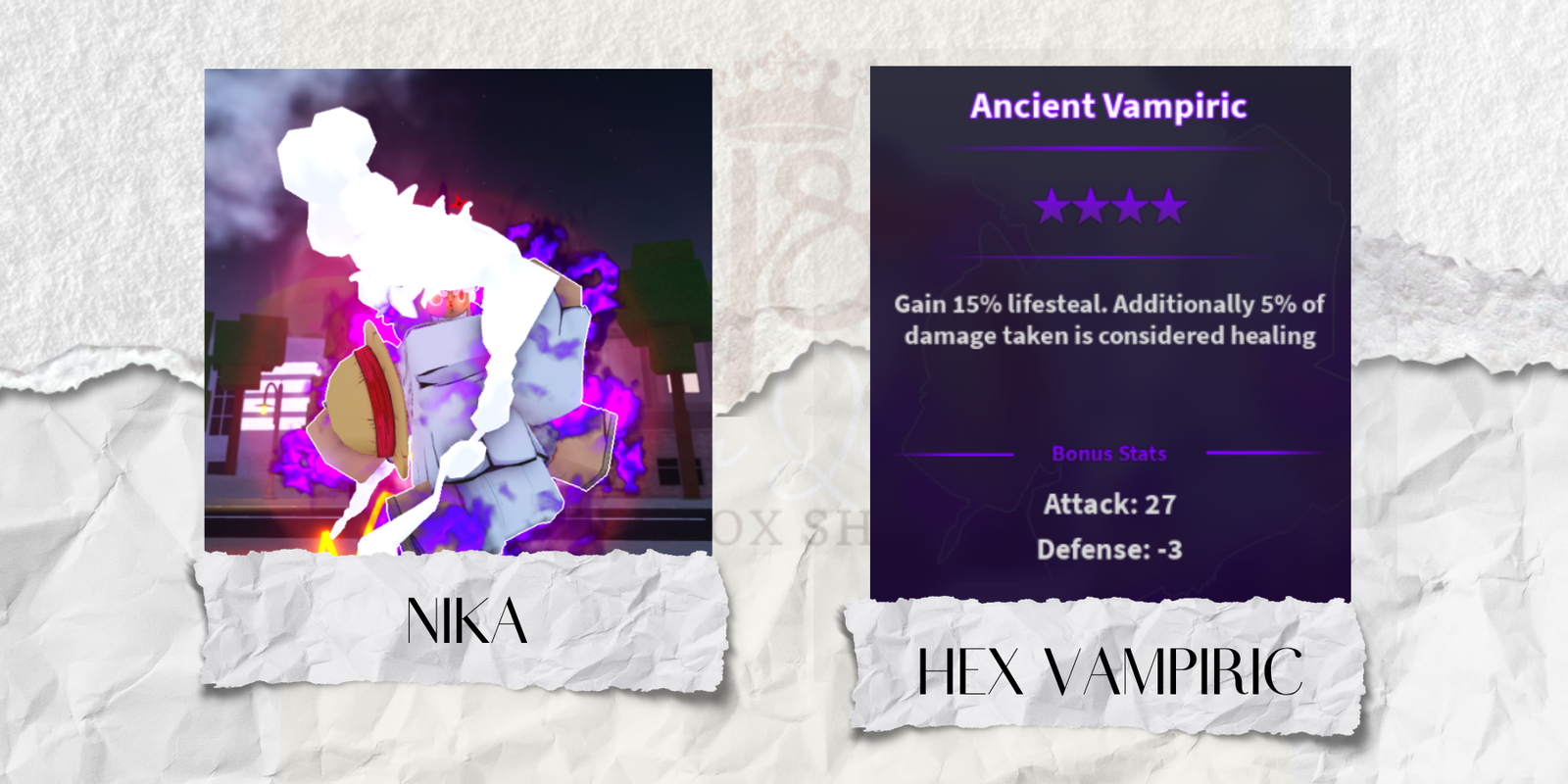 Hex Vampiric Nika (Gear 5)