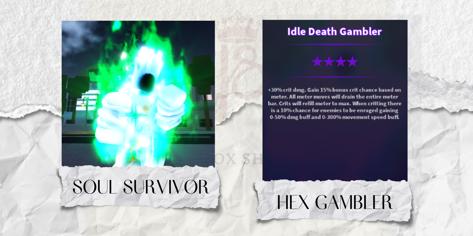 Hex Gambler Soul Survivor