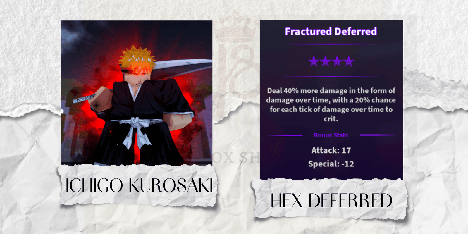 Hex Deferred Ichigo Kurosaki