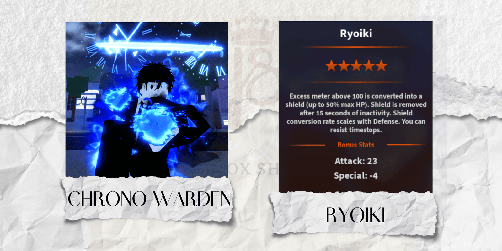 Ryoiki Chrono Warden