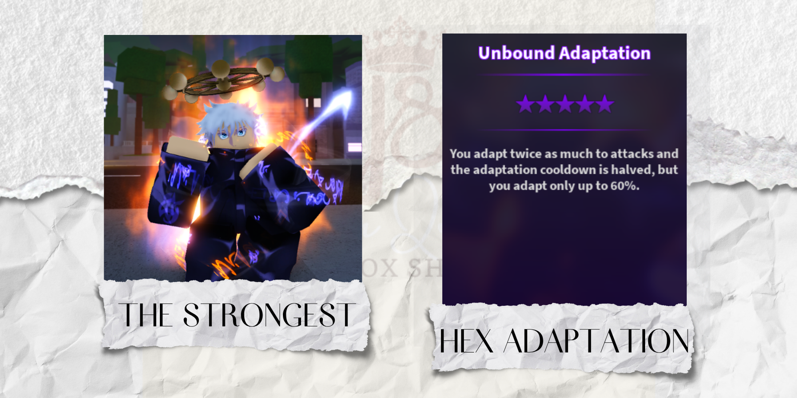 Hex Adaptation The Strongest (Gojo)