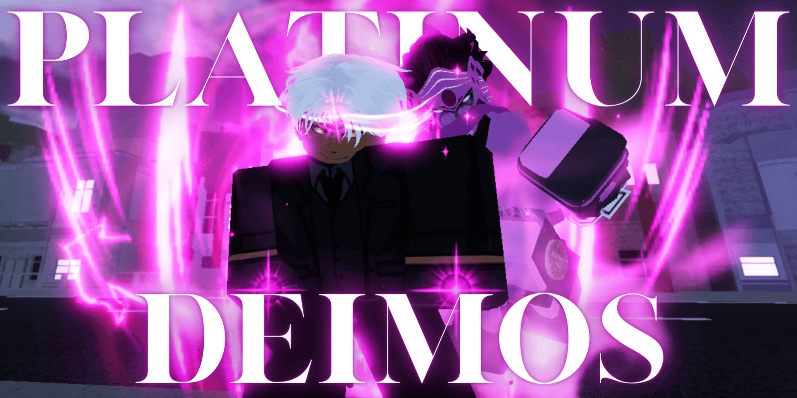 Unusual Star Platinum: Deimos Pattern 61 Stars Ring Charm