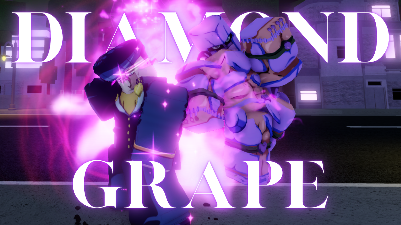 Unusual Crazy Diamond: Grape Pattern 58 Crystals Charm