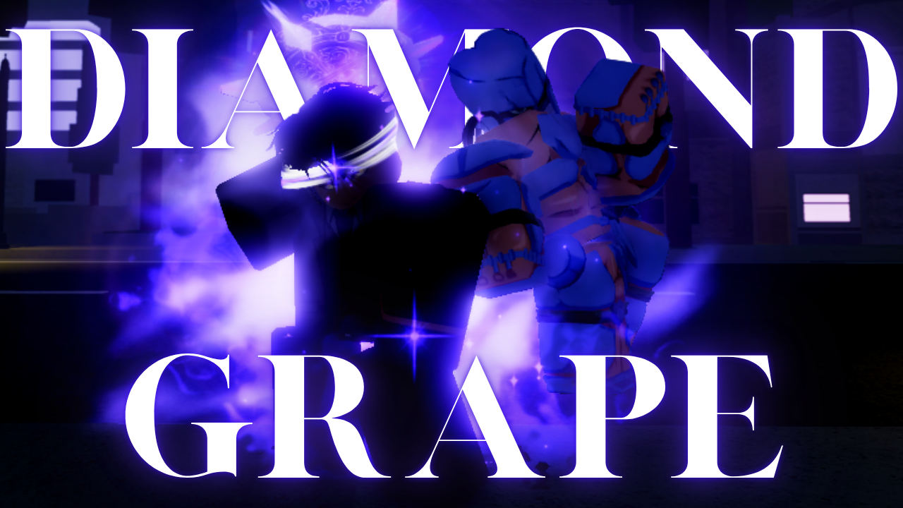 Unusual Crazy Diamond: Grape Pattern 49 Blessings Halo Charm