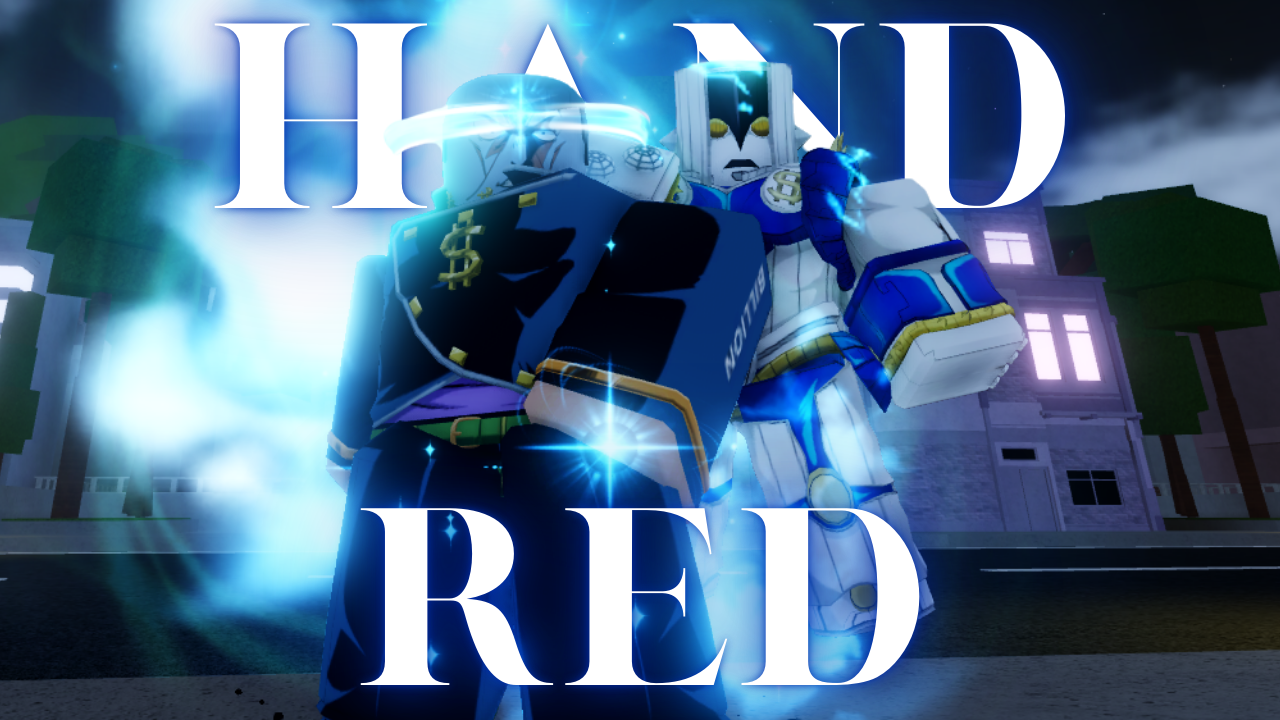 Unusual The Hand: Red Pattern 42 Sparkles Charm