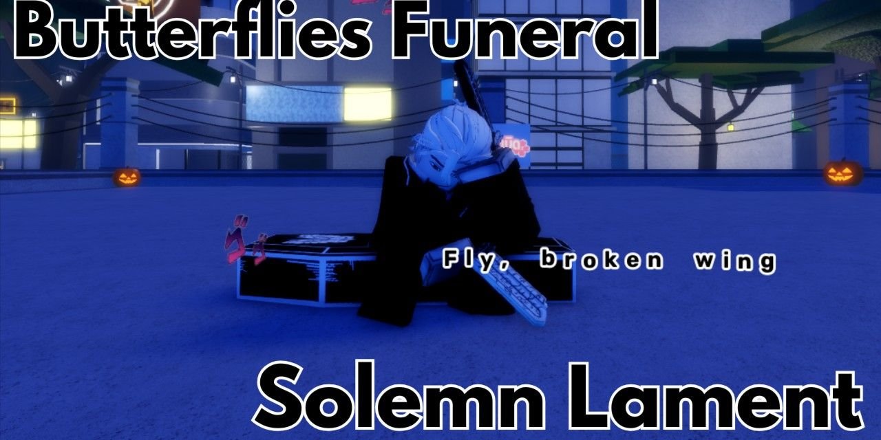 Solemn Lament (Cross: Butterflies Funeral)