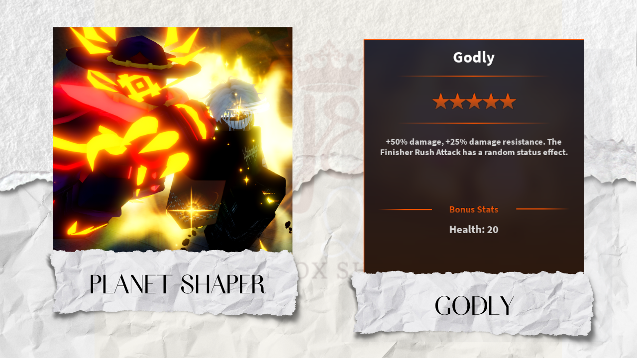 Godly Planet // Shaper