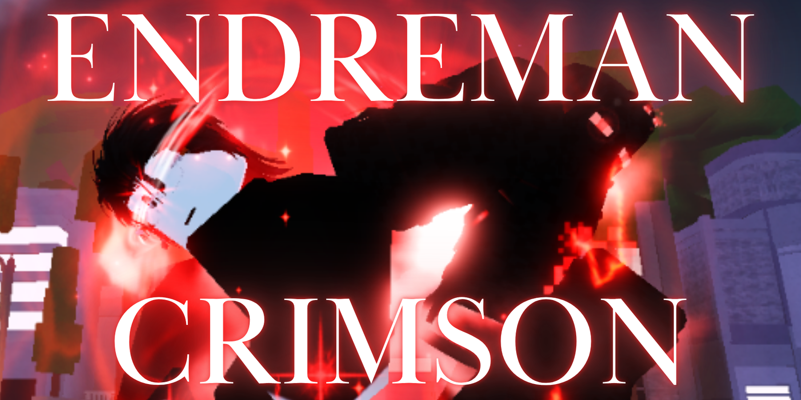 Unusual Enderman Crimson Pattern 72 Stars Ring Charm