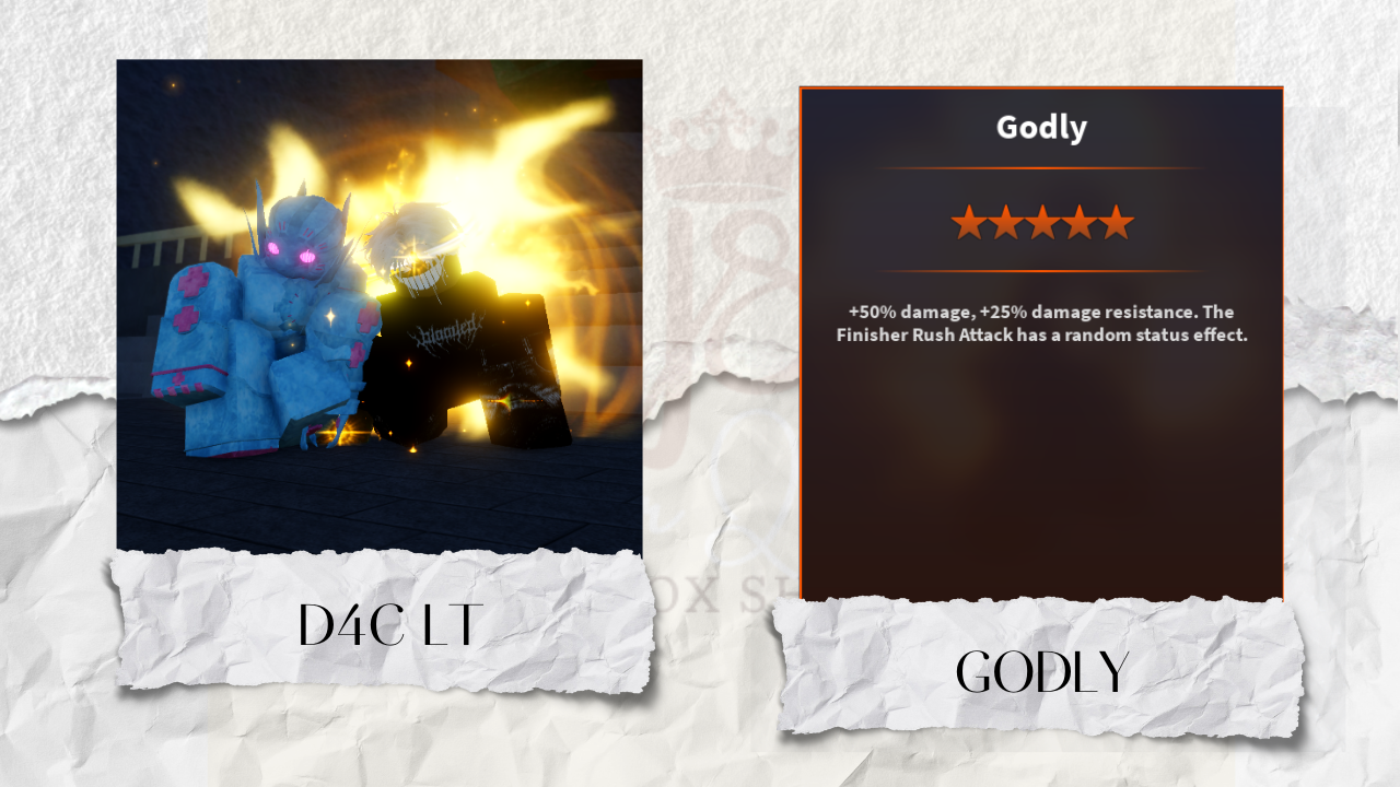 Godly D4C: Love Train