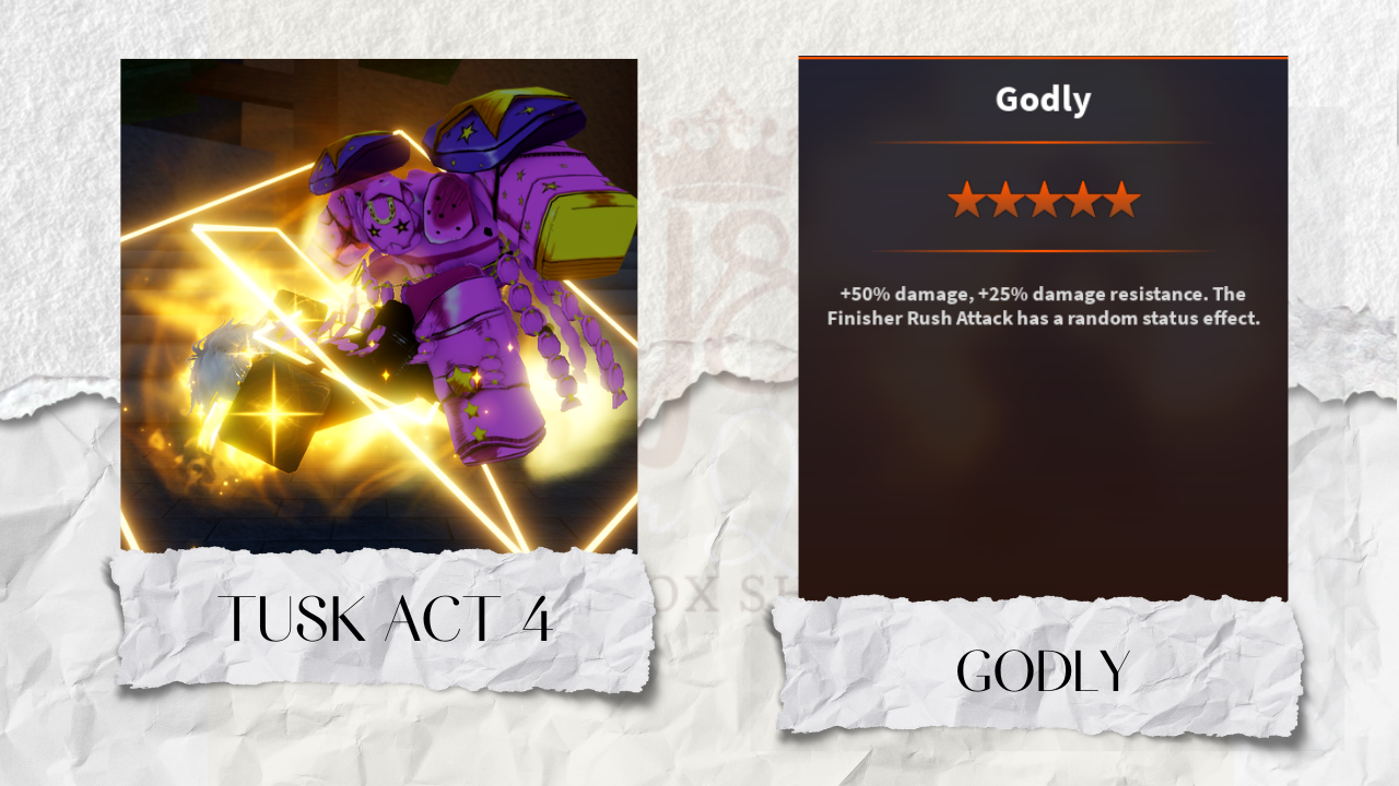 Godly Tusk Act 4