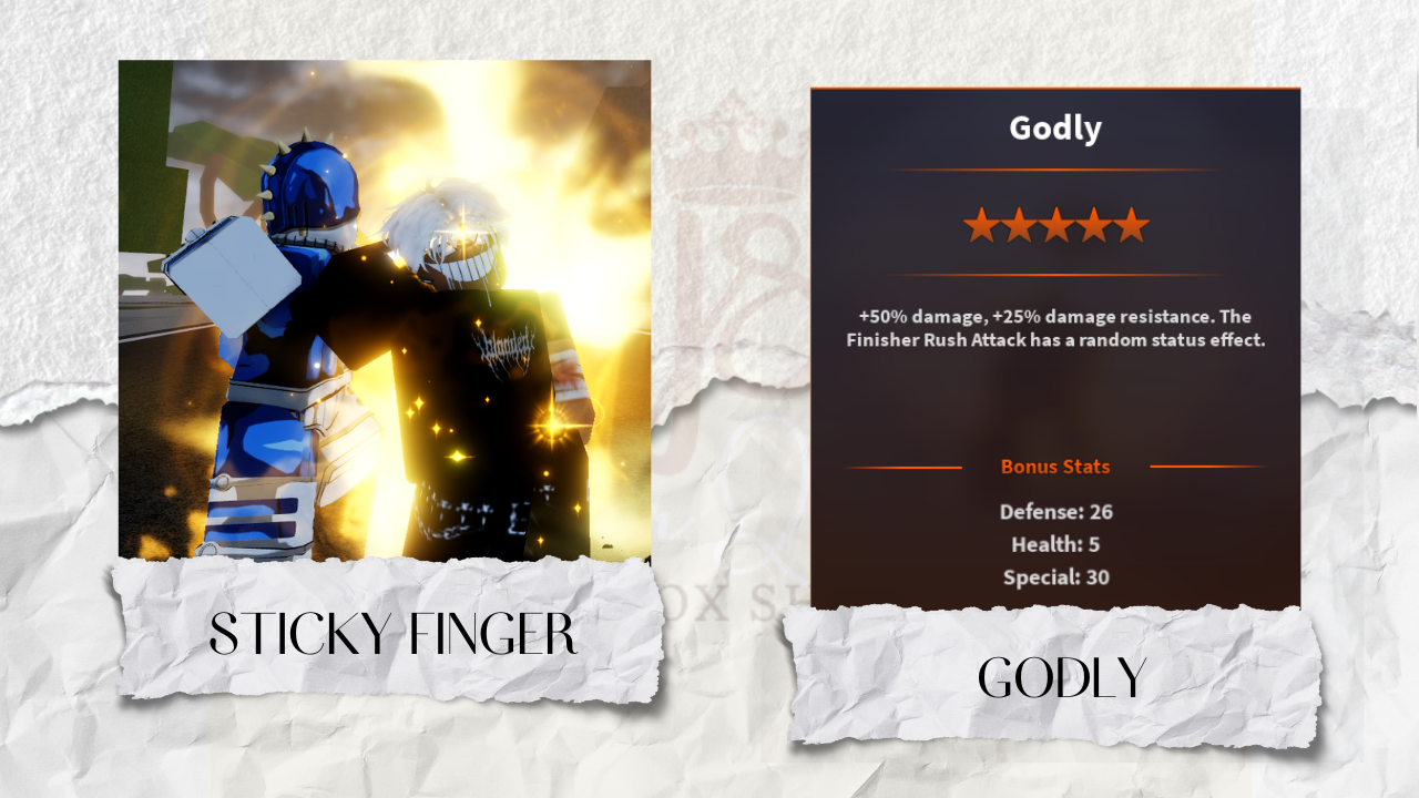 Godly Sticky Finger
