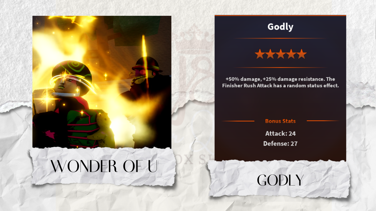 Godly Wonder Of U